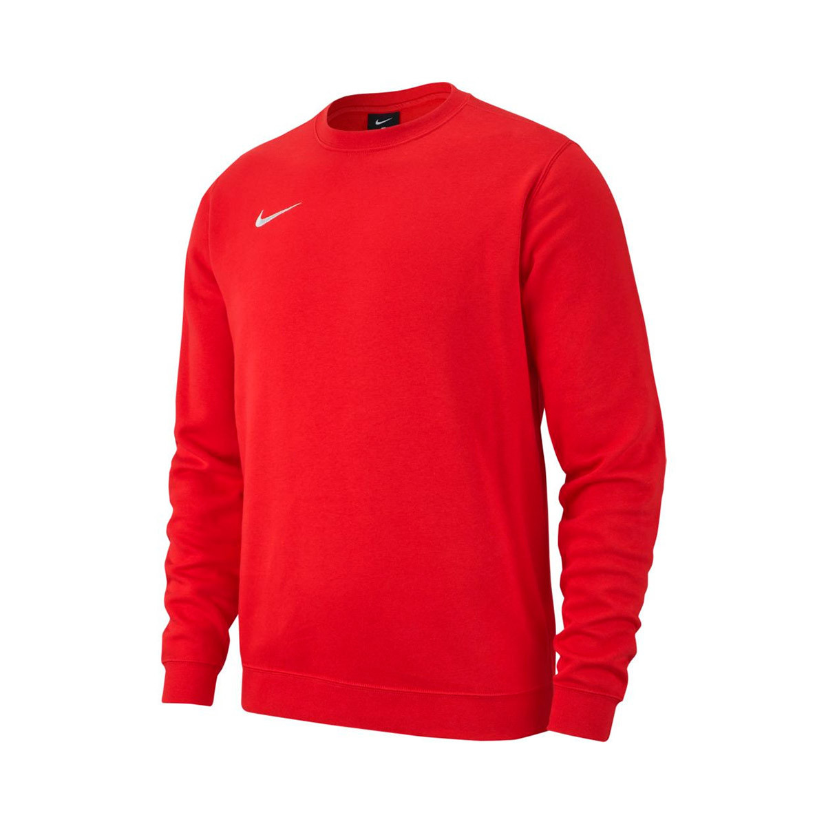nike club crew sweatshirt red