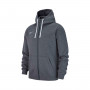 Club 19 Full-Zip Hoodie Niño Charcoal heather-White