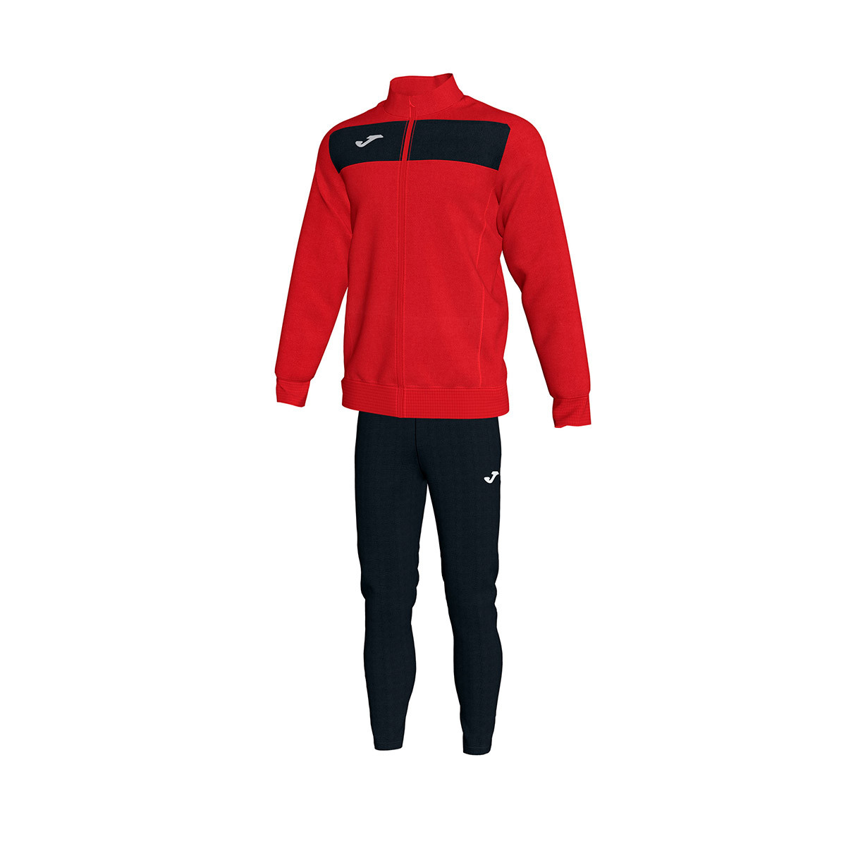 Chándal Joma Academy II Rojo-Negro - Fútbol Emotion