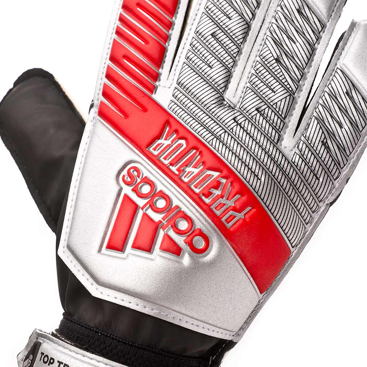 Guante Predator Training Silver metallic Black Guante Predator Training Silver metallic Black