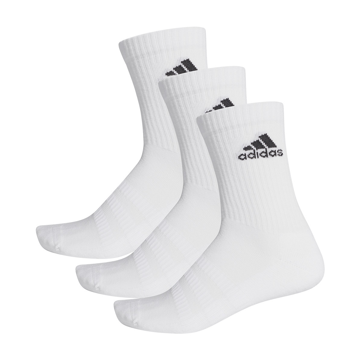 error Lada Destierro Calcetines adidas Cushion Crew (3 Pares) White - Fútbol Emotion