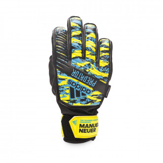 Luvas adidas Predator TT FS MN Criança Solar yellow-Bright cyan-Black