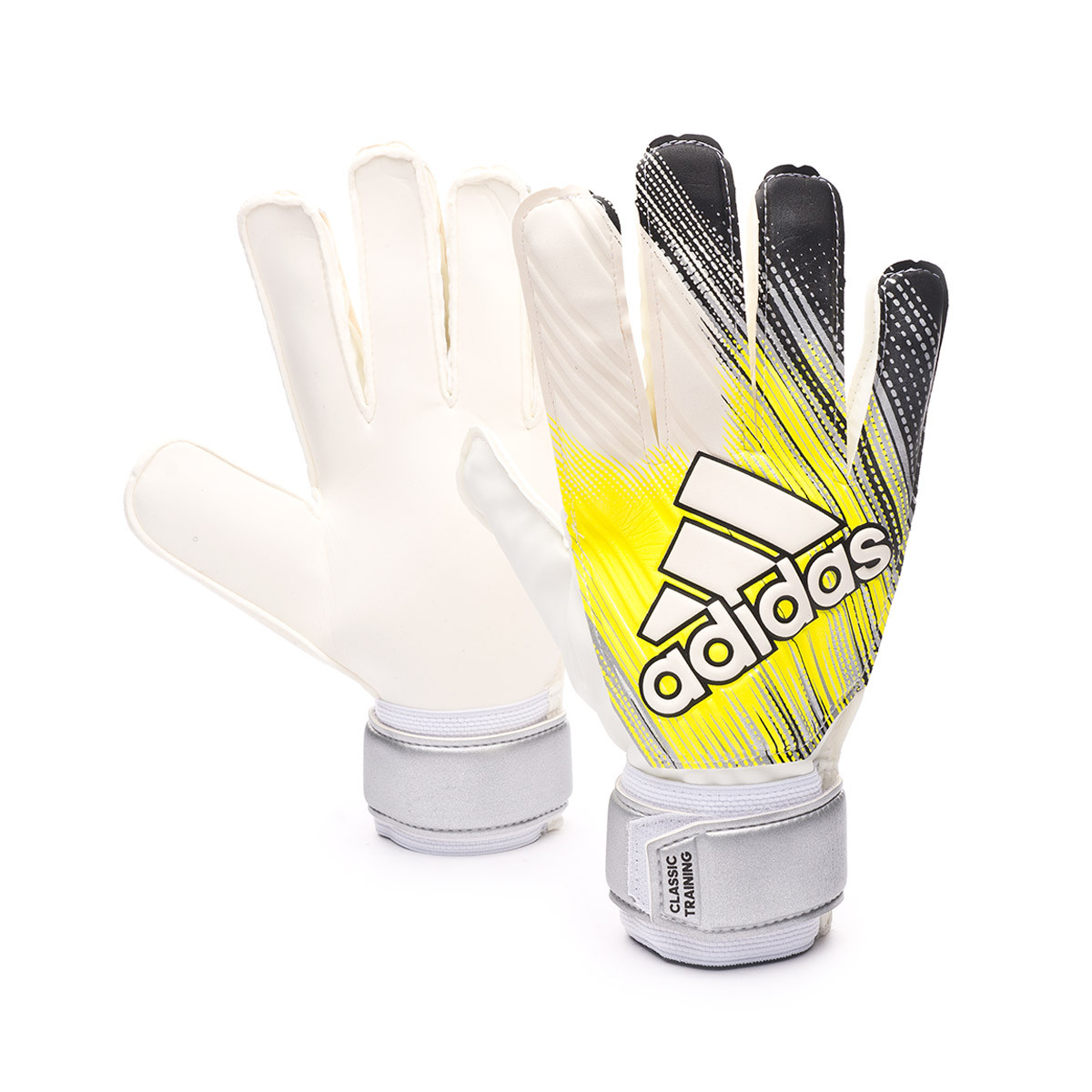 all yellow adidas football gloves