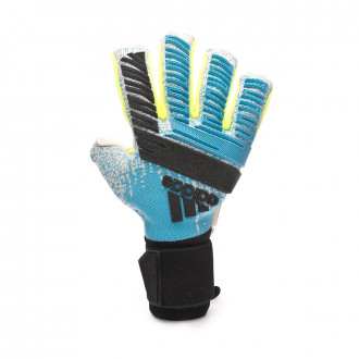 Luvas adidas Predator Pro FS PC Bright cyan-Silver metallic-Solar yellow-Blac