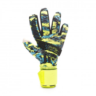 Guante adidas Predator Pro MN Solar yellow-Bright cyan-Black