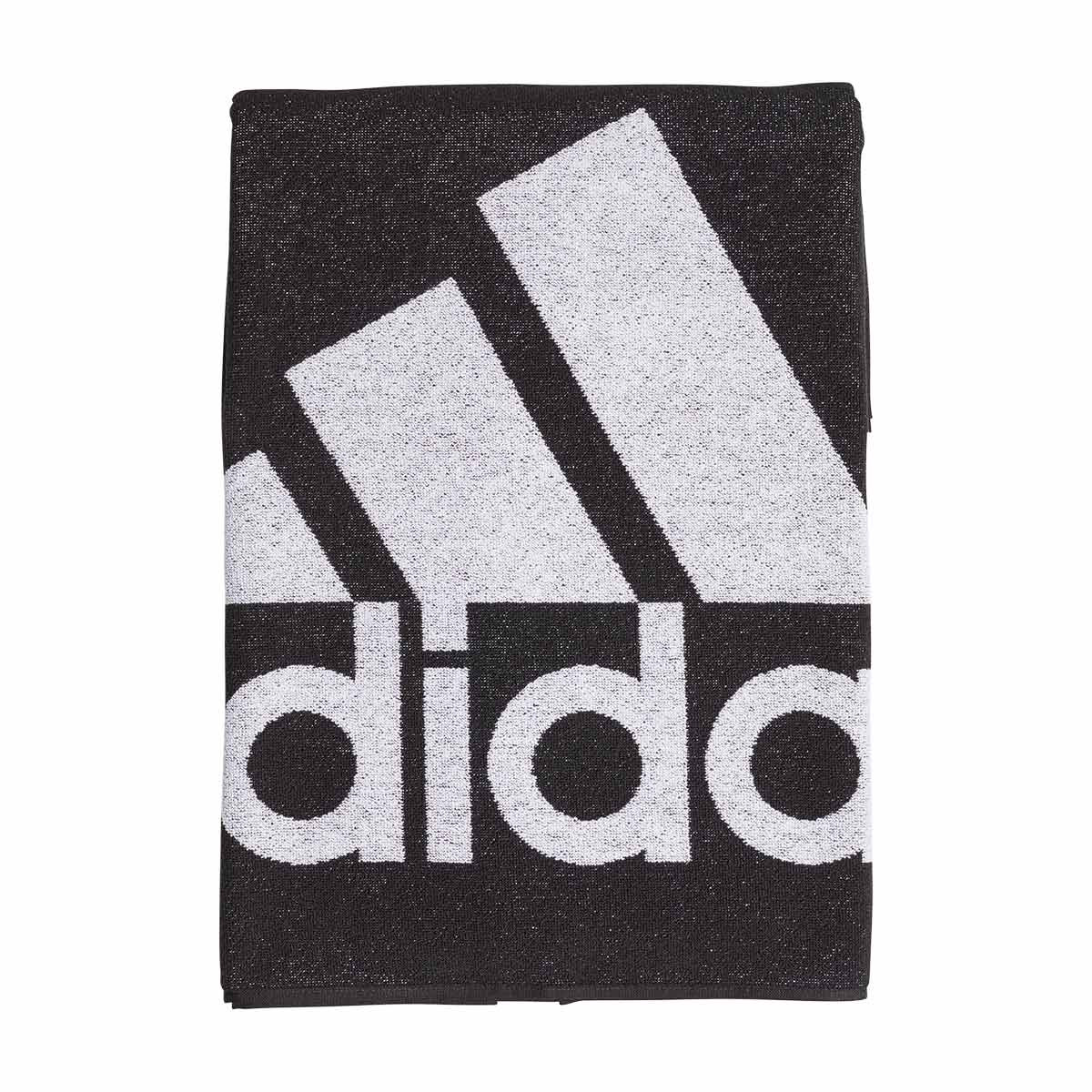 black adidas football towel
