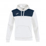 à capuche Winner Cotton Blanc-Bleu marine