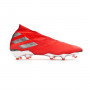 Nemeziz 19+ FG Active red-Silver metallic-Solar red