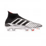 Predator 19+ FG Silver metallic-Core black-Hi red