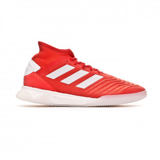 Sapatilha adidas Predator 19.1 TR Hi red-White-Silver metallic