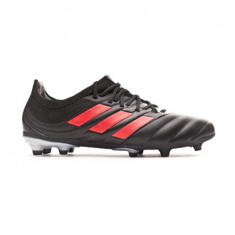 Chuteira adidas Copa 19.1 FG Crianças Core black-Hi red-Silver metallic
