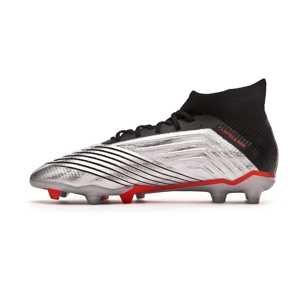 predator silver boots