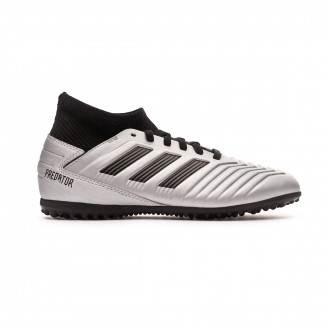Sapatilhas adidas Predator 19.3 Turf Crianças Silver metallic-Core black-Hi red