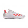 X 19.3 IN enfant Silver metallic-HI-RES red-White