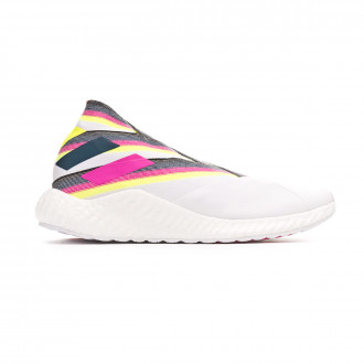 Sapatilha adidas Nemeziz 19+ TR ADV White-Core black-Silver metallic