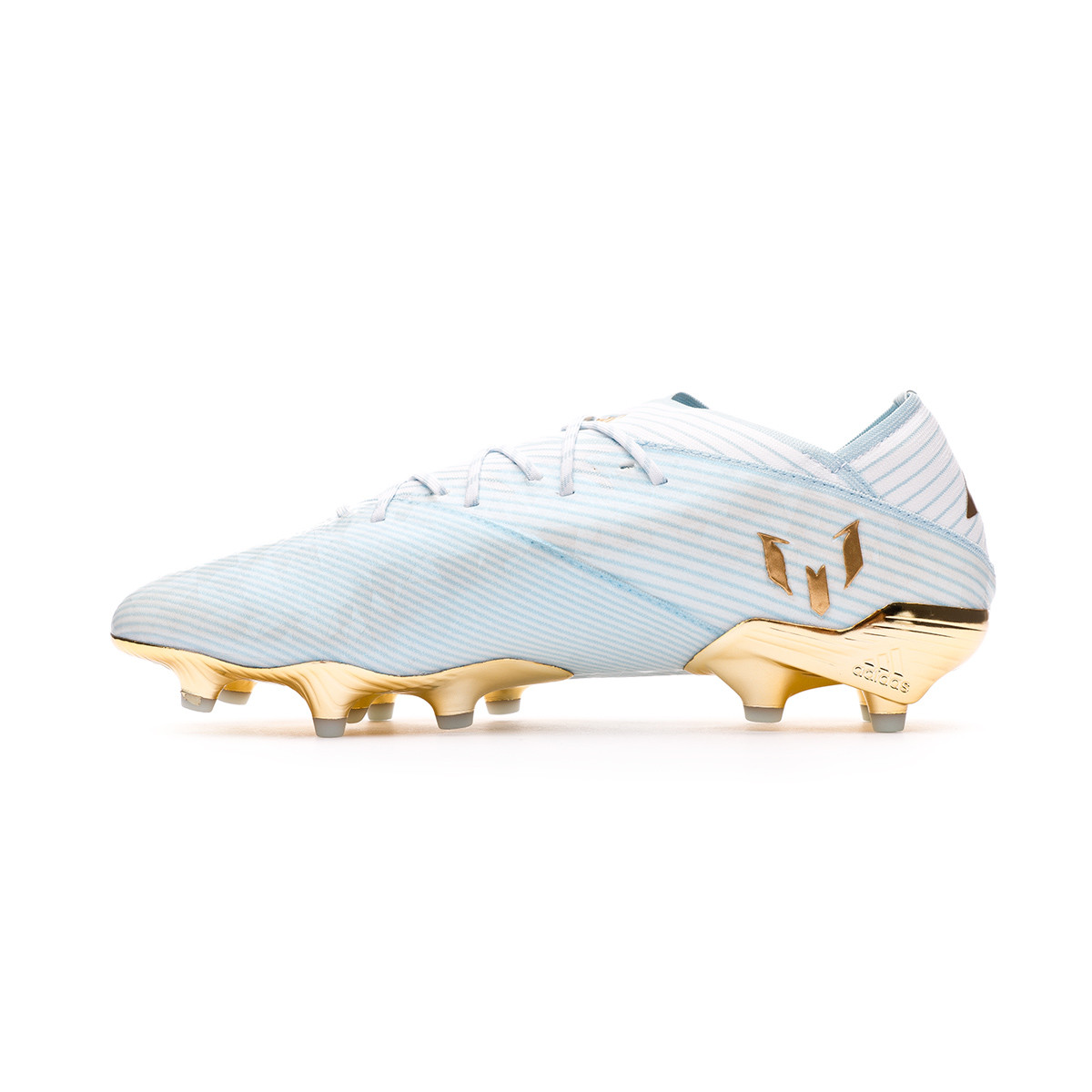 Scarpe adidas Nemeziz Messi 19.1 FG 15 Years Boaqua-Gold metallic - Negozio  di calcio Fútbol Emotion