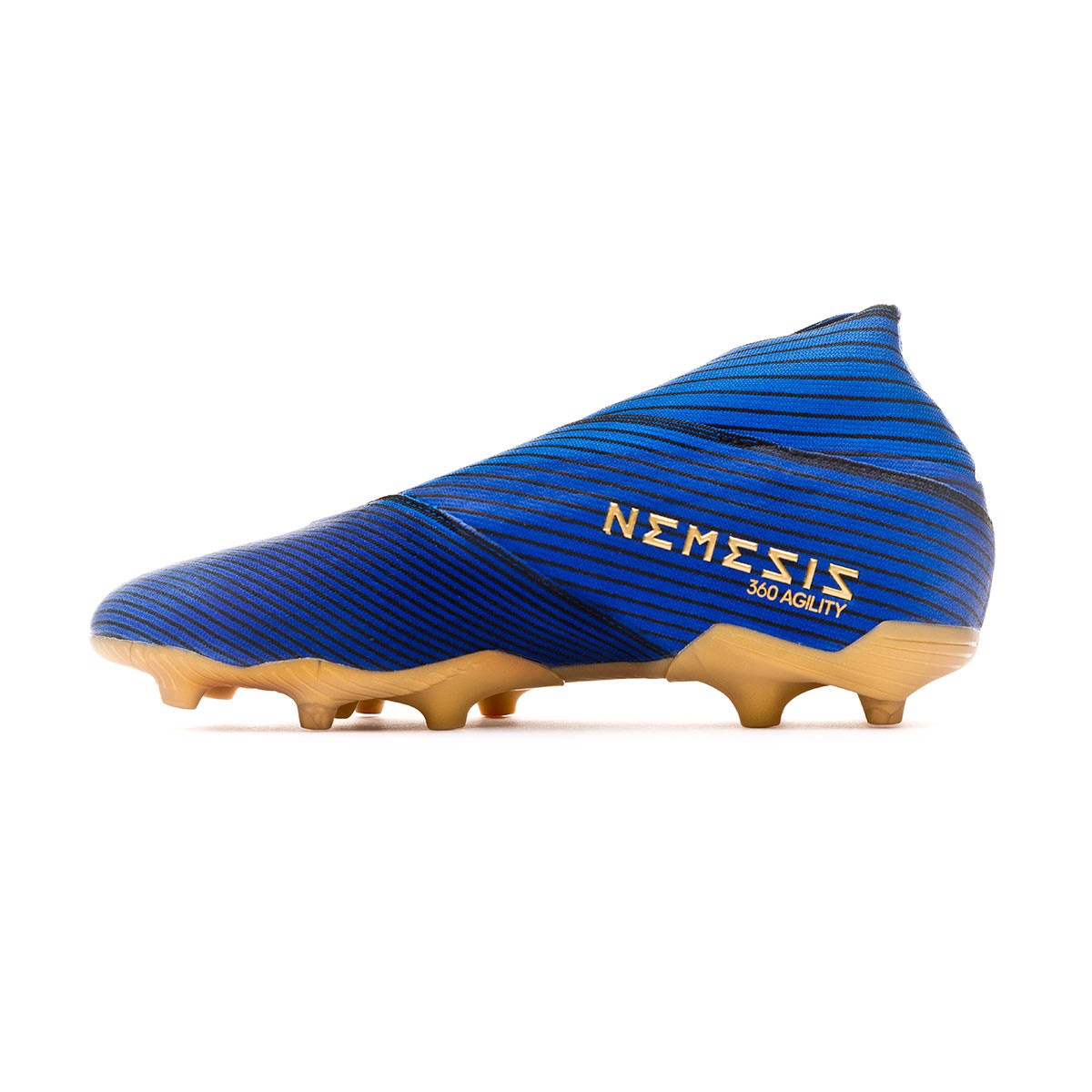Bota de fútbol adidas Nemeziz 19+ FG Niño Football blue-White-Core black -  Tienda de fútbol Fútbol Emotion