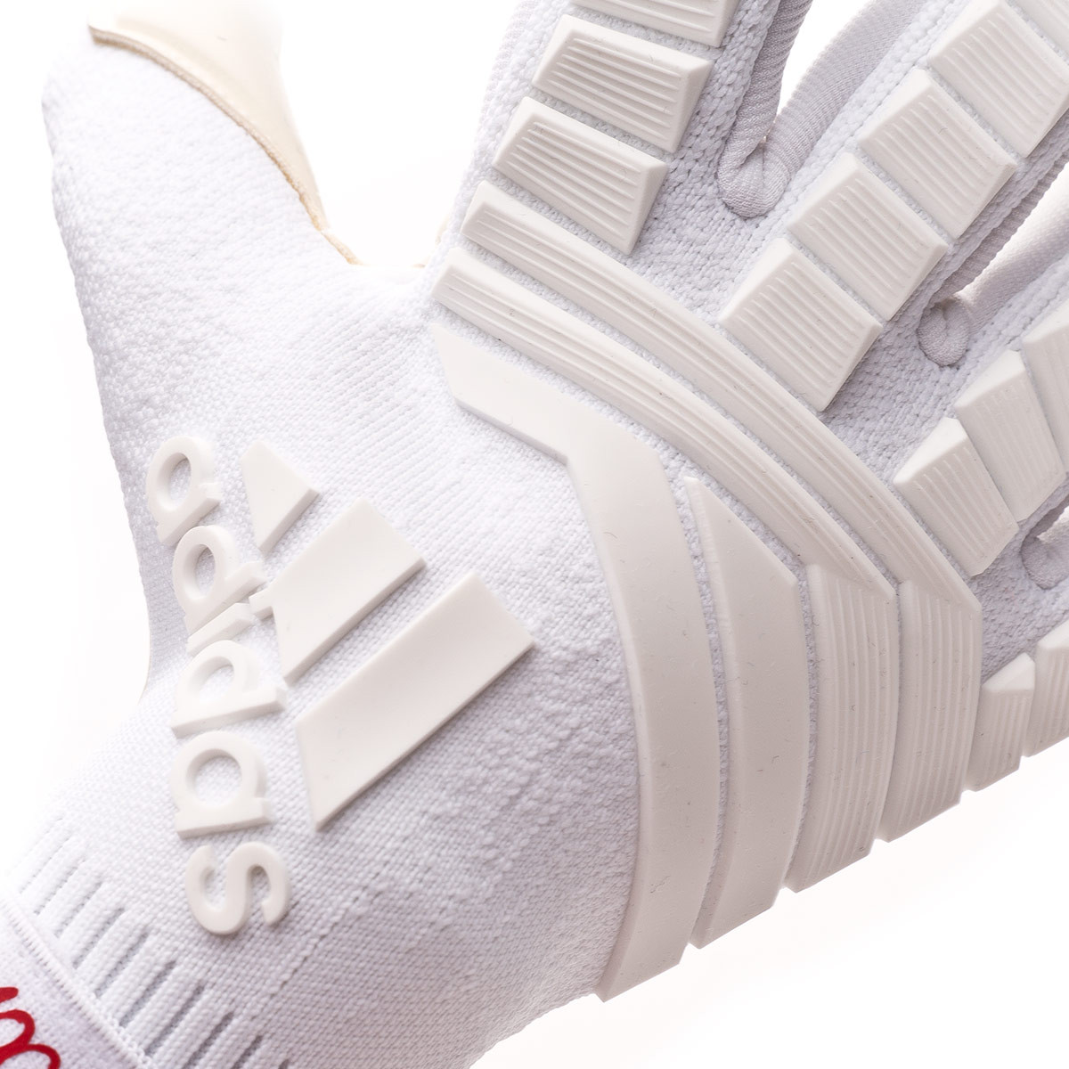 white adidas goalie gloves