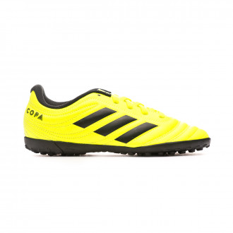 Sapatilhas adidas Copa 19.4 Turf Niño Solar yellow-Core black-Solar yellow