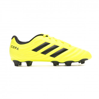 Chuteira adidas Copa 19.4 FG Niño Solar yellow-Core black-Solar yellow