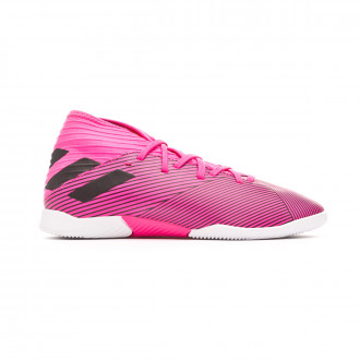 Sapatilha de Futsal adidas Nemeziz 19.3 IN Criança Shock pink-Core black-Shock pink