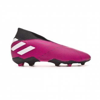 Chuteira adidas Nemeziz 19.3 LL FG Niño Shock pink-White-Core black