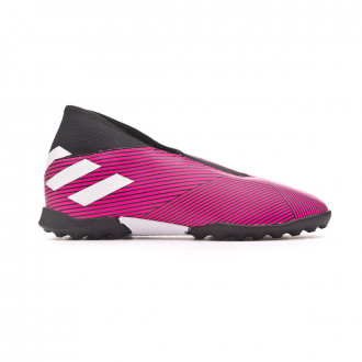 Sapatilhas adidas Nemeziz 19.3 LL Turf Niño Shock pink-White-Core black
