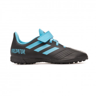 Sapatilhas adidas Predator 19.4 H&L Turf Niño Core black-Bright cyan-Solar yellow