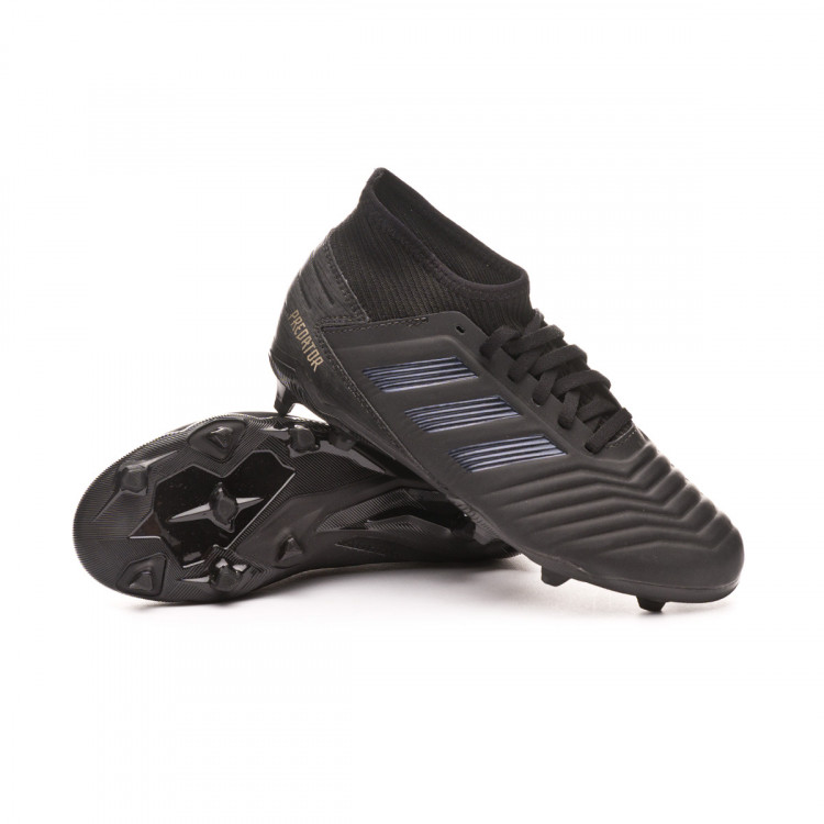 Bota de fútbol adidas Predator 19.3 FG Niño Core black-Gold metallic -  Tienda de fútbol Fútbol Emotion