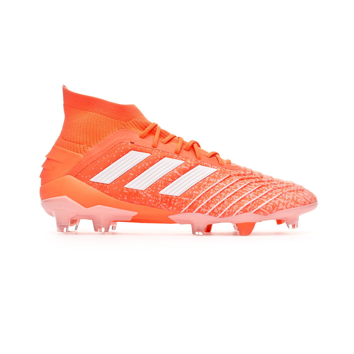 Zapatos de fútbol adidas Predator 19.1 FG Mujer Hi-res coral-White-Glow  pink - Tienda de fútbol Fútbol Emotion