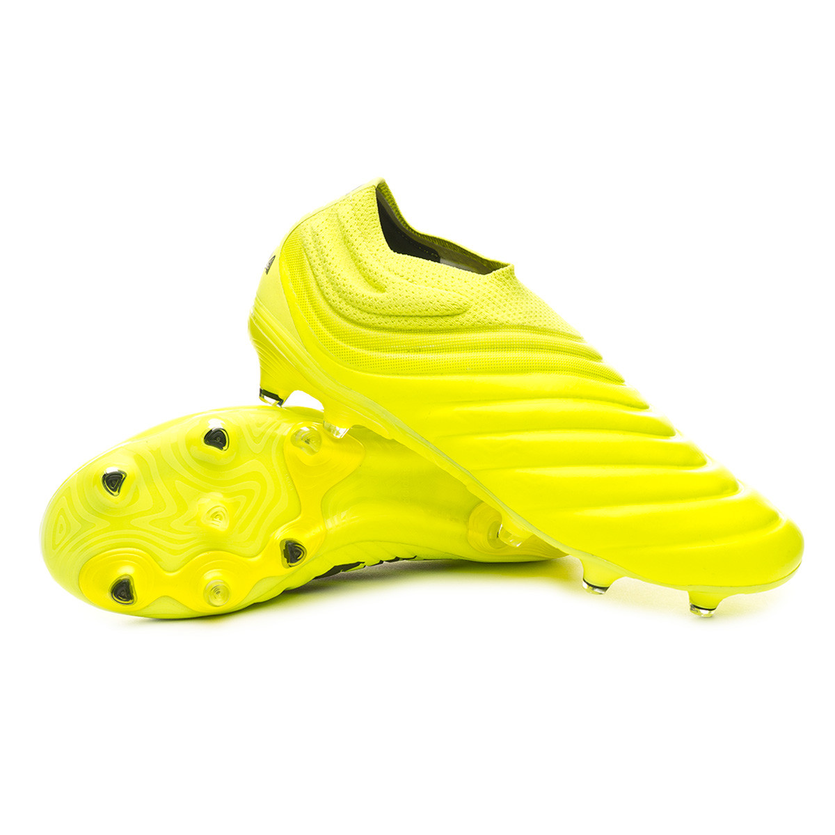 Football Boots adidas Copa 19+ FG Solar yellow-Core black-Solar yellow -  Football store Fútbol Emotion