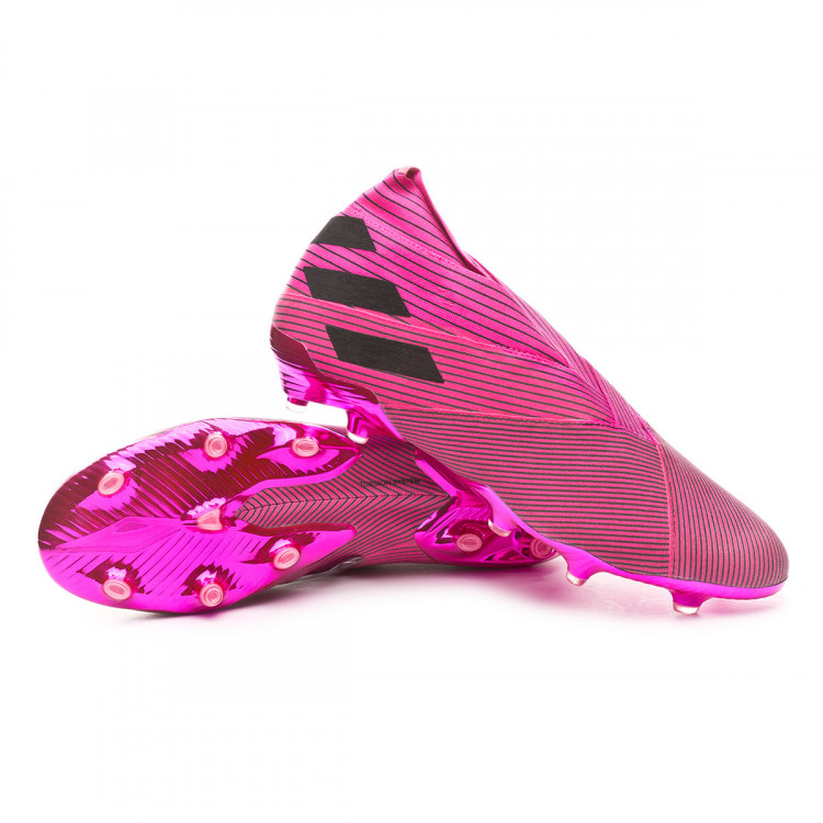 Football Boots adidas Nemeziz 19+ FG Shock pink-Core black-Shock pink -  Football store Fútbol Emotion