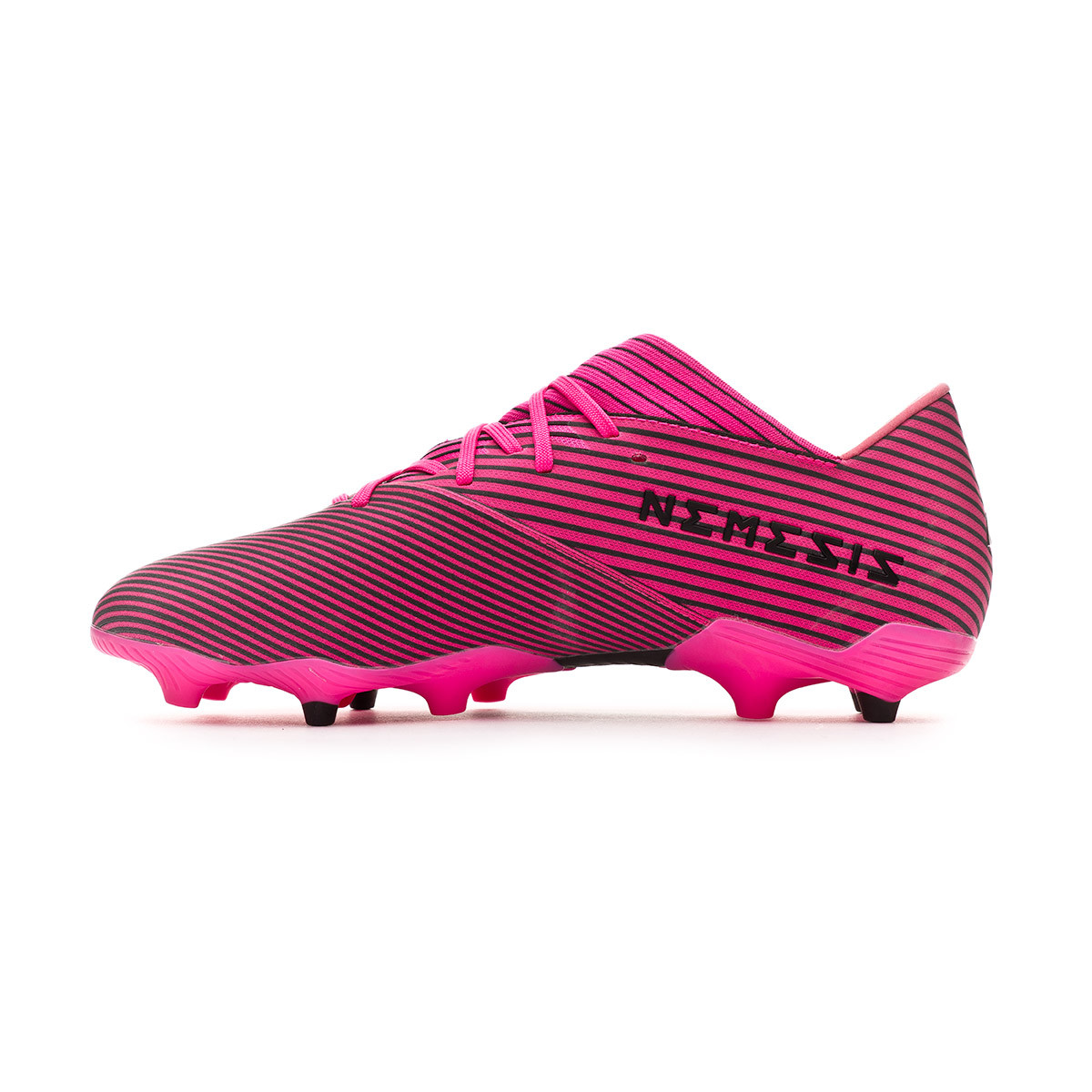 Football Boots adidas Nemeziz 19.2 FG Shock pink-Core black-Shock pink -  Football store Fútbol Emotion