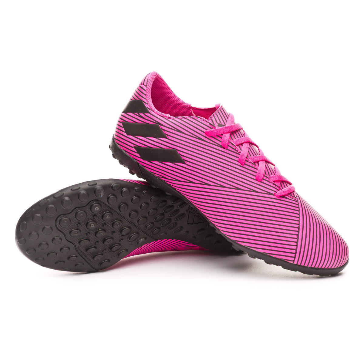 Football Boots adidas Nemeziz 19.4 Turf Shock pink-Core black-Shock pink -  Football store Fútbol Emotion