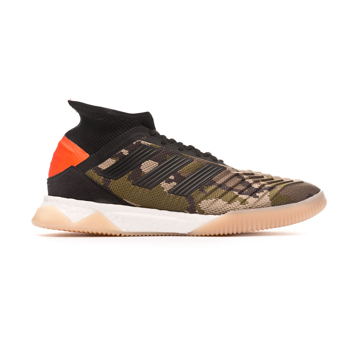 Trainers adidas Predator 19.1 TR Trace khaki-Core black-Solar orange -  Football store Fútbol Emotion