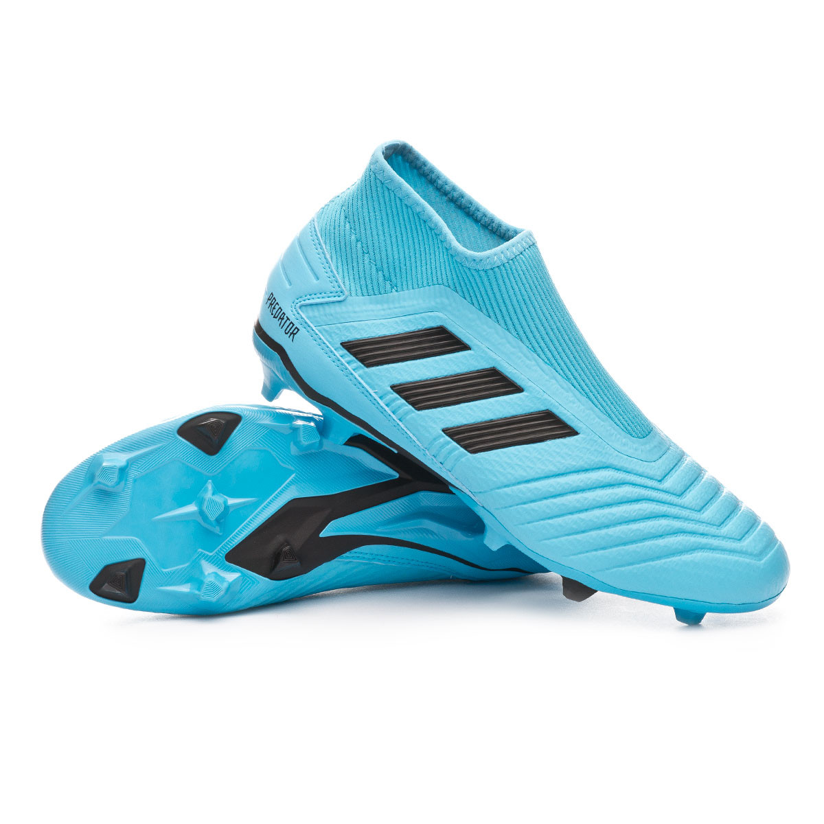 Scarpe adidas Predator 19.3 LL FG Bright cyan-Core black-Solar yellow -  Negozio di calcio Fútbol Emotion