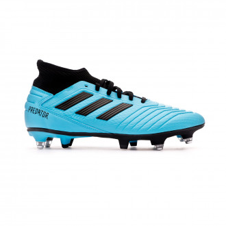 Chuteira adidas Predator 19.3 SG Bright cyan-Core black-Solar yellow