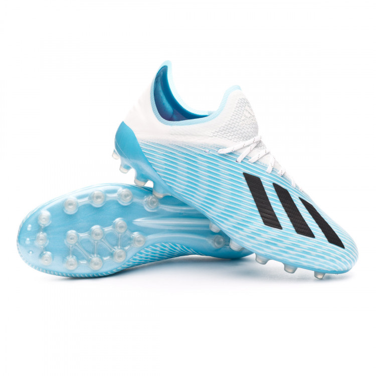 Zapatos de fútbol adidas X 19.1 AG Bright cyan-Core black-Shock pink -  Tienda de fútbol Fútbol Emotion