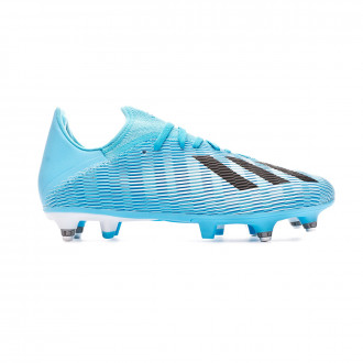 Chuteira adidas X 19.3 SG Bright cyan-Core black-Shock pink