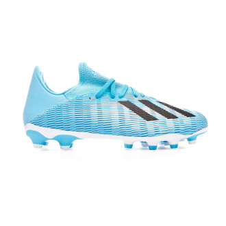 Bota adidas X 19.3 MG Bright cyan-Core black-Shock pink