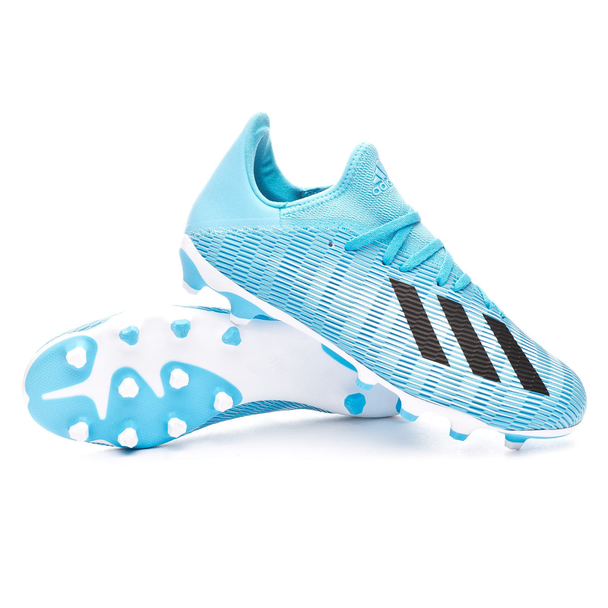 Scarpe adidas X 19.3 MG Bright cyan-Core black-Shock pink - Negozio di  calcio Fútbol Emotion