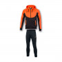Con Capucha Essential Naranja-Negro