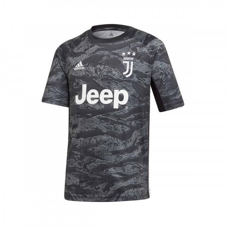Camiseta adidas Juventus Portero Primera Equipación 2019-2020 Niño Black-White - Fútbol Emotion