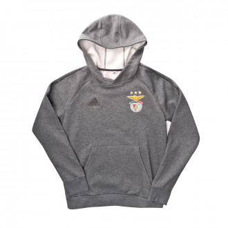 Sweatshirt adidas SL Benfica 2019-2020 Criança Dark grey heather-Black