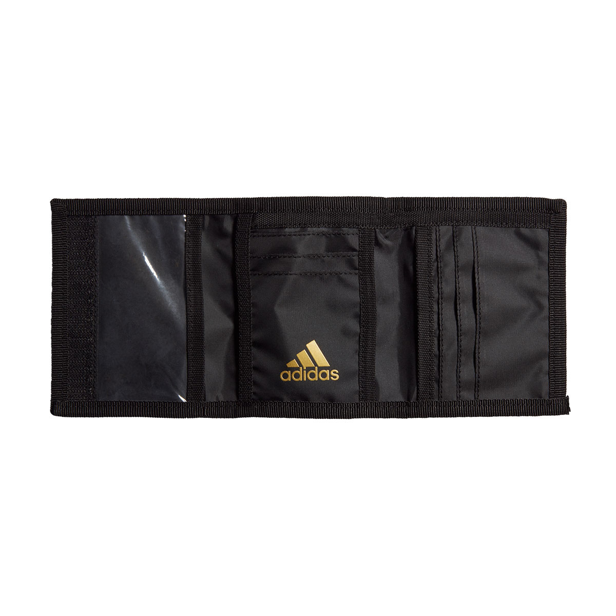 Wallet adidas Real Madrid Wallet 2019-2020 Black-Carbon-Dark football gold  - Football store Fútbol Emotion