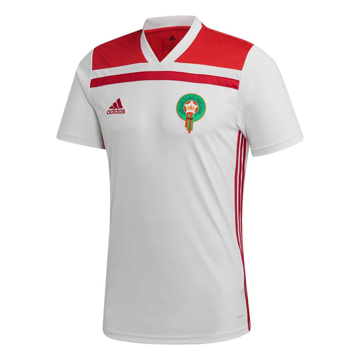 Camiseta adidas Selección Marruecos Segunda Equipación 2019-2020  White-Power red - Tienda de fútbol Fútbol Emotion