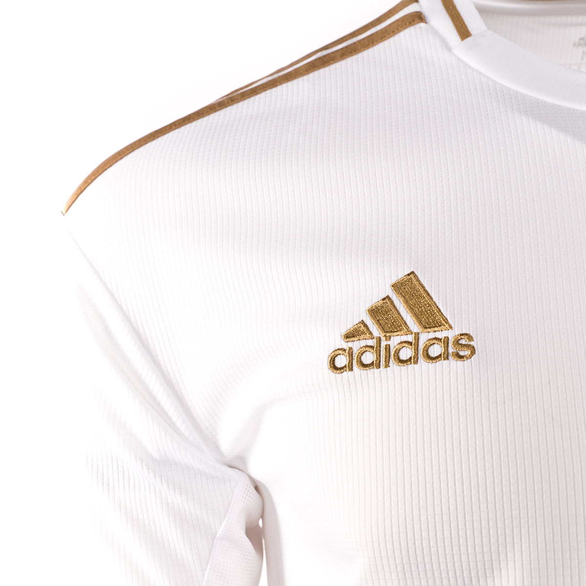 camiseta adidas dorada