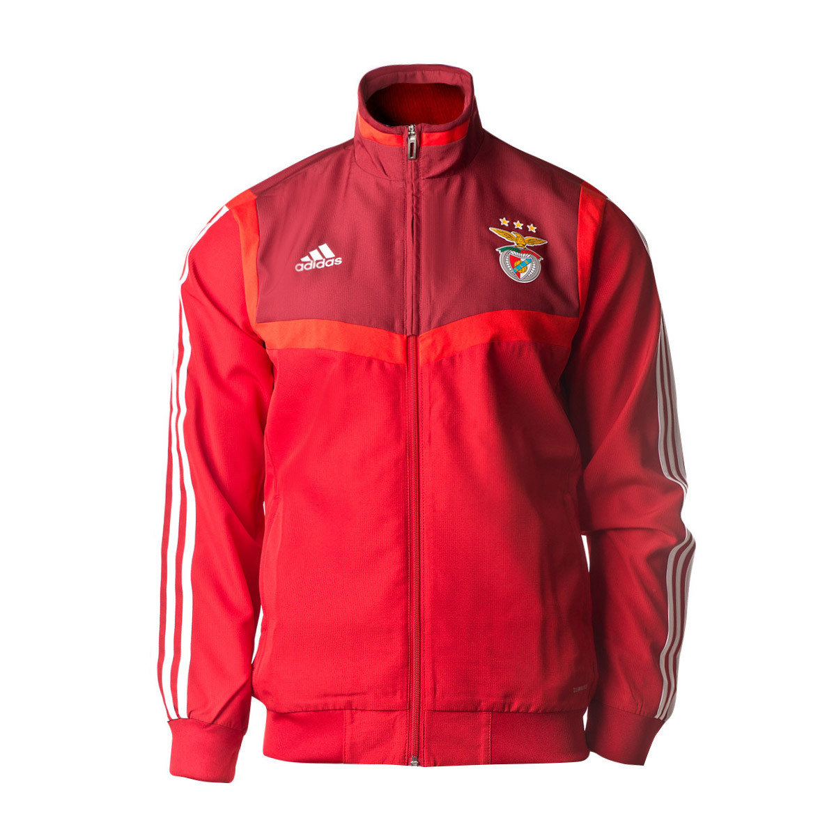 burgundy adidas jacket