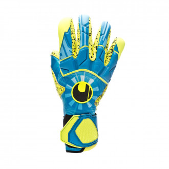 Luvas Uhlsport Radar Control Supergrip Finger Surround Radar blue-Flour yellow-Black