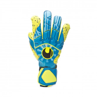 Luvas Uhlsport Radar Control Supergrip HN Radar blue-Flour yellow-Black